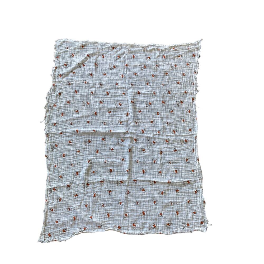 Disney's(R) Winnie the Pooh Muslin Blanket